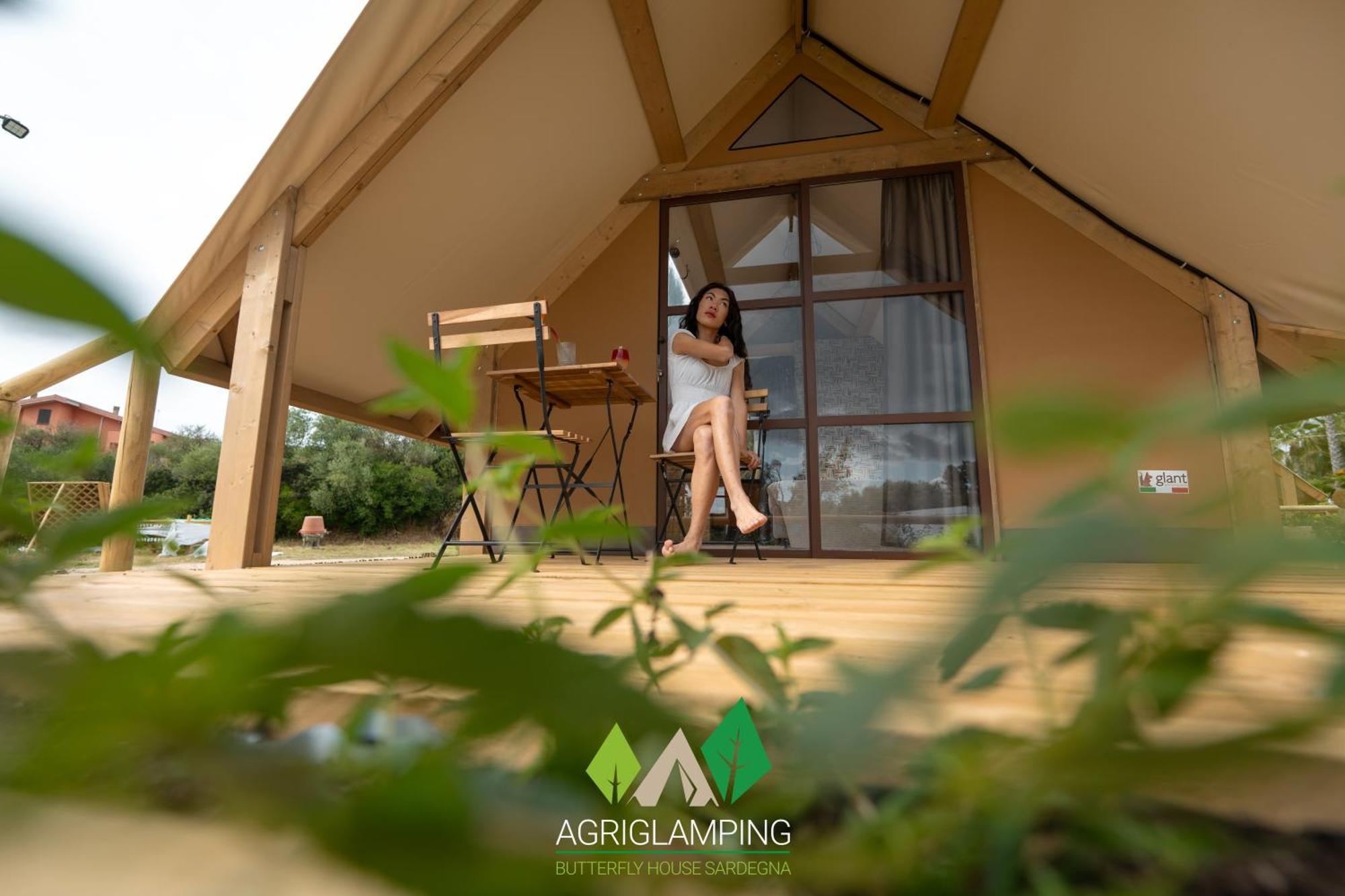 Agriglamping Butterfly House Sardegna Hotel Olmedo Ngoại thất bức ảnh