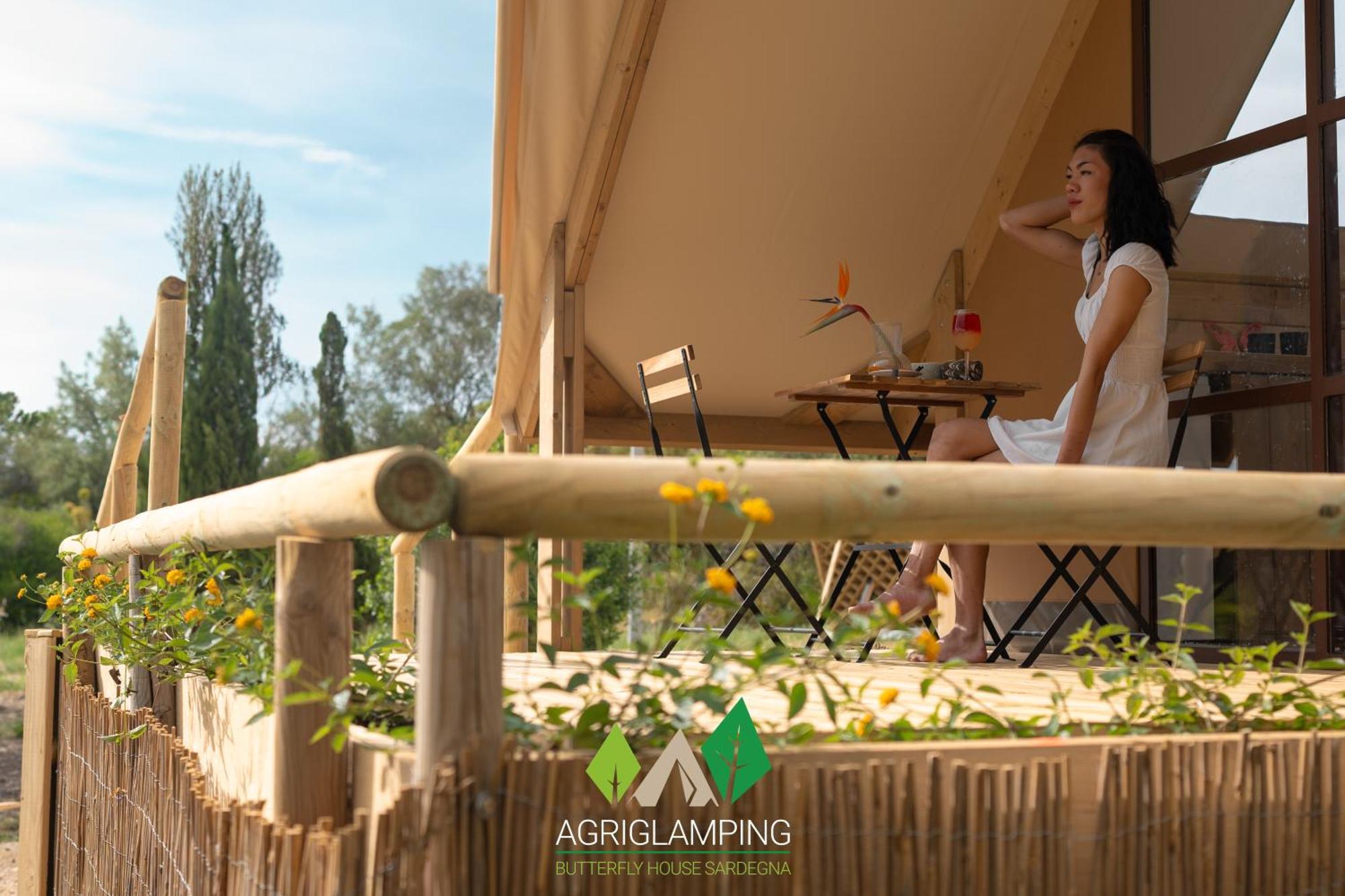 Agriglamping Butterfly House Sardegna Hotel Olmedo Ngoại thất bức ảnh